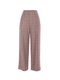 PARDEN's YOK TROUSER CHECK BROWN