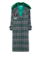 PARDEN's TARIN COAT CHECK GREEN