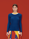 PARDEN's FARAH Knit Top Navy