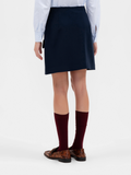 PARDEN's BRENDA Navy Mini Skirt