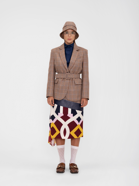 PARDEN's TEXAS CHECK BROWN