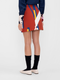 SCARLETT Mini Skirt LALA BURGUNDY