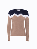 PARDEN's MARNIE KNIT TOP CAMEL